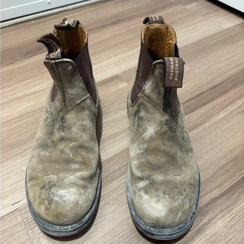 Blundstone Brown Chelsea Boots Leather
